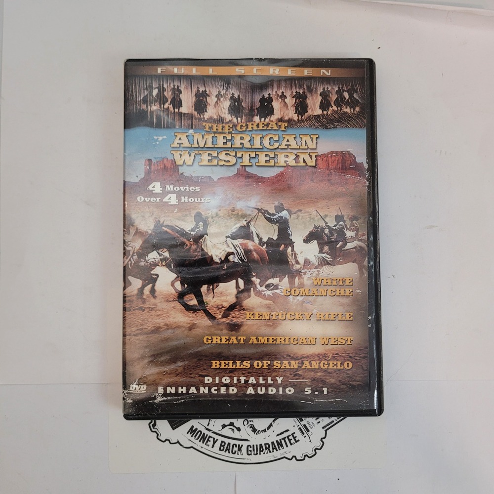 Platinum Disc The Great American Western DVD Volume 20 4-Movie Collection